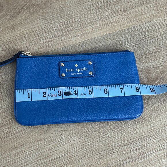 kate spade Handbags - Designer Kate Spade New York NY Zippered Chrissy Berkshire Road Leather Wristlet